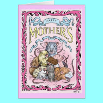 Rattie Mom Mother's Day card cards