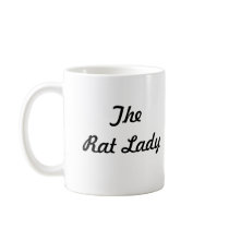 Rattitude, The Rat Lady mugs by rattycorner Rattitude, The Rat Lady mugs