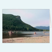 Rattlesnake Lake, Washington Blank Card cards