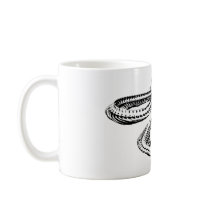 rattlesnake mug by burntright rattlesnake mug