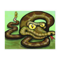 Rattlesnake Postcard