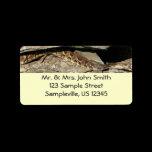 Rattlesnake Return Address Label