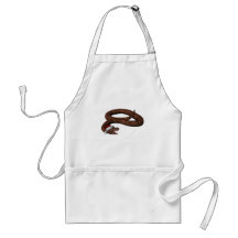Rattlesnake With Santa Hat Aprons