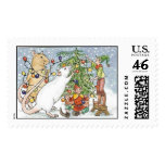 Ratty Christmas Tree Stamp