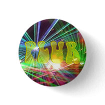 Rave Lights "PLUR" Pin buttons by JuJusGardens Rave Lights "PLUR" Pin buttons
