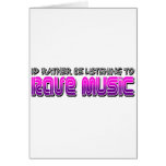 Rave Music cards