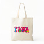 Rave PLUR Tote Bag