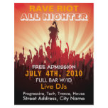 Rave Riot 2 Music Flyer