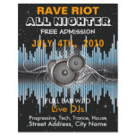 Rave Riot Music Flyer
