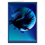 Raven and Moon Cards