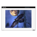 Raven and Moon Fantasy LaptopSkin Skin For 15" Laptop