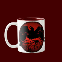 Raven Art Mug Wild Bird Crow Cup Raven  Mugs mugs
