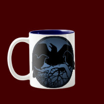 Raven Art Mug Wild Bird Crow Cup Raven  Mugs mugs
