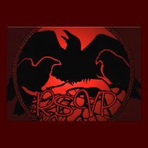 Raven Art RSVP Personalized Native Art Card invitations