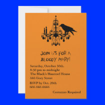 Raven Black Personalized Invite