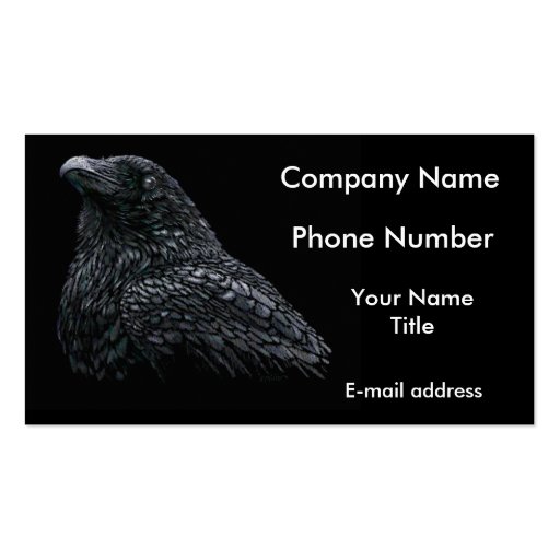 Raven Business Cards