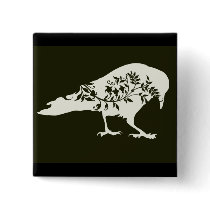 Raven Pinback Buttons