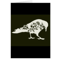 Raven Greeting Card