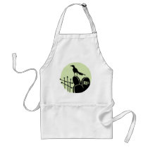 Raven Cemetery Moon aprons by AHalloweenTrail Raven Cemetery Moon aprons