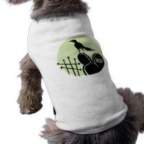 Raven Cemetery Moon pet clothing by AHalloweenTrail Raven Cemetery Moon pet clothing