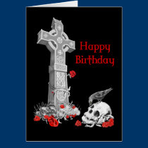 Raven, Cross and Skull cards