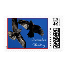 Raven Dance, December Wedding, Stamp