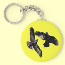 Raven Dance keychains