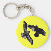 Raven Dance Keychains