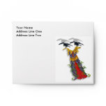 Raven Dress Envelope envelopes