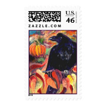 Raven Fall Postage postage