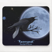 RAVEN Fantasy Digital Art mousepads