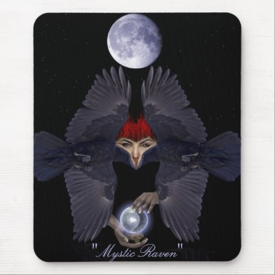 RAVEN FANTASY Mouse pad