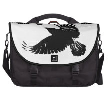 Raven Flight - flying wings dreams Laptop bag