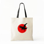 Raven full blood red moon Happy Halloween Bag