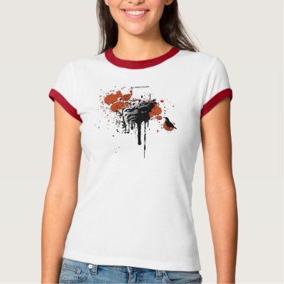 RAVEN GARGOYLE T-SHIRT by CROWKNOW