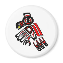 raven haida 2009 magnets