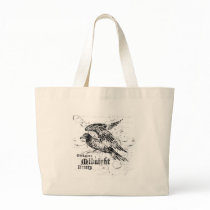 Raven Light Tote Bag