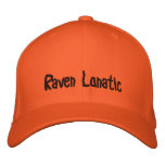 Raven Lunatic Hat Embroidered Hats