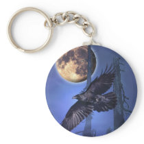 RAVEN  MAGICK  Gothic Keychain
