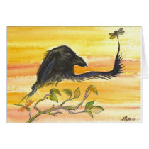 Raven Meets Dragonfly cards by cnlbell Raven Meets Dragonfly cards