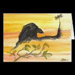 Raven Meets Dragonfly cards