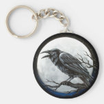 Raven Moon Key Chains