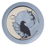 Raven Moon Plate plates