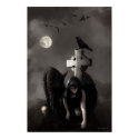 Raven Moon Poster posters by briarmoon Raven Moon Poster posters