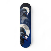 Raven Moon Skateboard by LotacatsSkates Raven Moon Skateboard