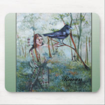 Raven mousepads