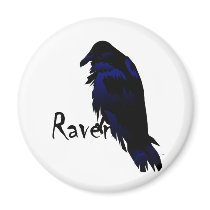 Raven on Raven magnets