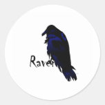 Raven on Raven Sticker