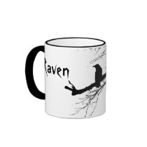 Raven on the Tree Mugs