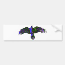 Raven Paint Bumper Stickers